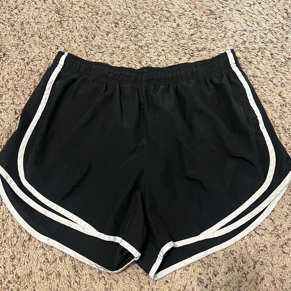 Black Women's Athletic Shorts